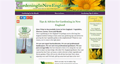 Desktop Screenshot of gardeninginnewengland.com